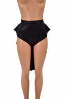 Tuxedo Ruffle Rump "Siren" Shorts - Coquetry Clothing