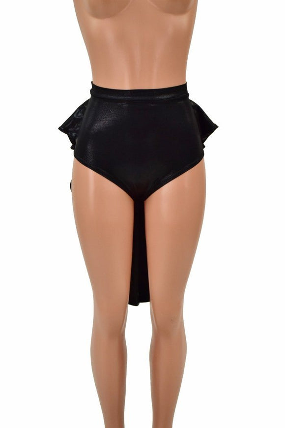 Tuxedo Ruffle Rump "Siren" Shorts - Coquetry Clothing
