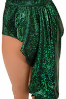 Tuxedo Ruffle Rump "Siren" Shorts - Coquetry Clothing