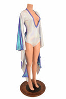 Tuxedo Style Incubus Sleeve Romper - Coquetry Clothing