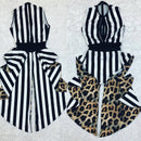 Tuxedo Style Ruffle Rump Romper - Coquetry Clothing