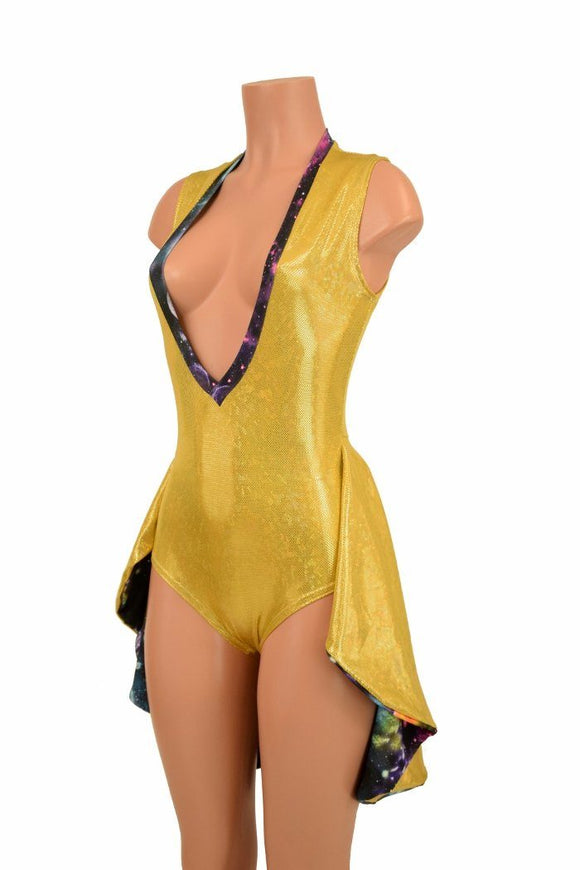 Tuxedo Style Ruffle Rump Romper - Coquetry Clothing