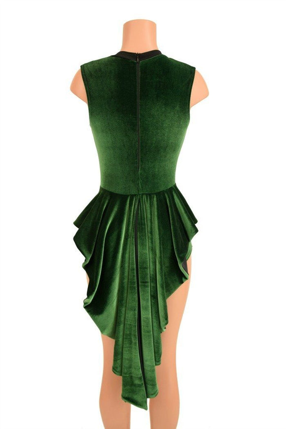 Tuxedo Style Ruffle Rump Romper - Coquetry Clothing