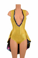 Tuxedo Style Ruffle Rump Romper - Coquetry Clothing