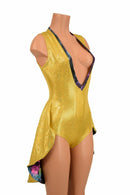 Tuxedo Style Ruffle Rump Romper - Coquetry Clothing