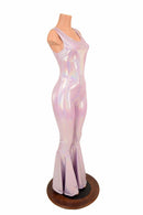 Twist Back Bell Bottom Flare Catsuit - Coquetry Clothing