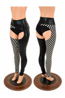 Two Tone High Rise Chaps - Coquetry Clothing