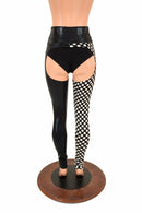 Two Tone High Rise Chaps - Coquetry Clothing