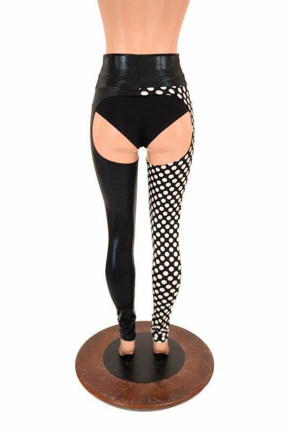 Two Tone High Rise Chaps - Coquetry Clothing
