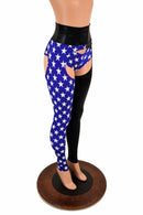 Two Tone High Waist Chaps - Coquetry Clothing