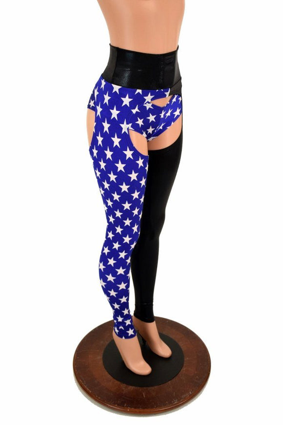 Two Tone High Waist Chaps - Coquetry Clothing