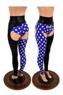 Two Tone High Waist Chaps - Coquetry Clothing