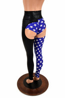 Two Tone High Waist Chaps - Coquetry Clothing