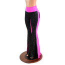 Two Tone High Waist Solar Flares with Back Pockets - Coquetry Clothing