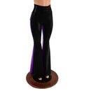 Two Tone High Waist Solar Flares with Back Pockets - Coquetry Clothing