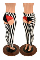 Two Tone Mid Rise Chaps - Coquetry Clothing