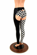 Two Tone Mid Rise Chaps - Coquetry Clothing
