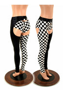Two Tone Mid Rise Chaps - Coquetry Clothing