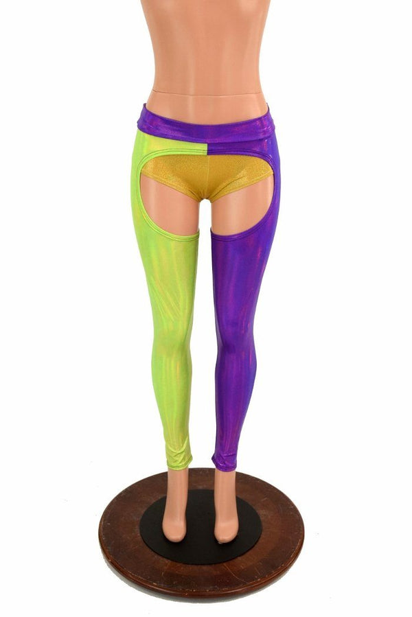 Two Tone Mid Rise Chaps - 2