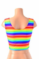 Two Tone Reversible Tank Crop Top - Coquetry Clothing