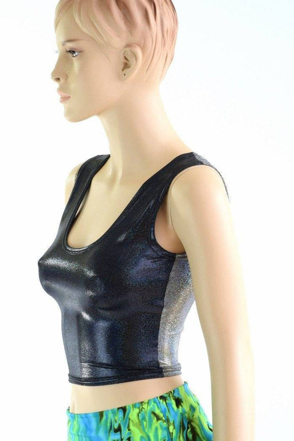 Two Tone Reversible Tank Crop Top - Coquetry Clothing