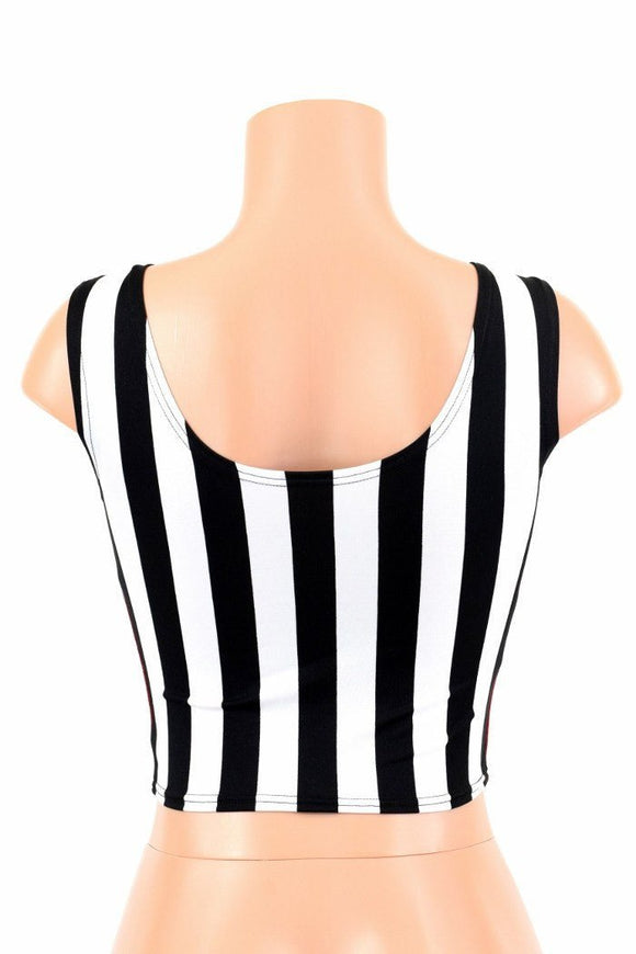 Two Tone Reversible Tank Crop Top - Coquetry Clothing