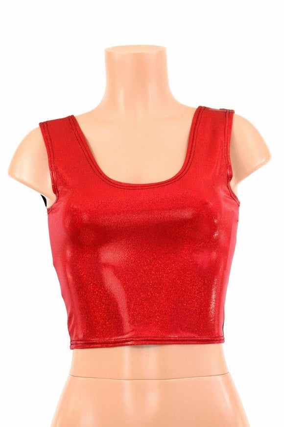 Two Tone Reversible Tank Crop Top - Coquetry Clothing
