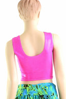 Two Tone Reversible Tank Crop Top - Coquetry Clothing