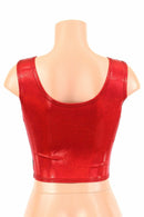 Two Tone Reversible Tank Crop Top - Coquetry Clothing