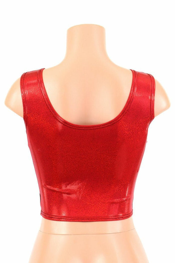 Two Tone Reversible Tank Crop Top - Coquetry Clothing
