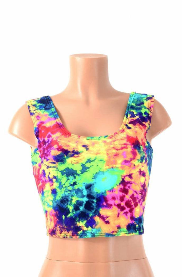 Two Tone Reversible Tank Crop Top - Coquetry Clothing