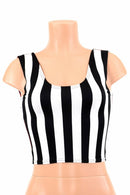 Two Tone Reversible Tank Crop Top - Coquetry Clothing
