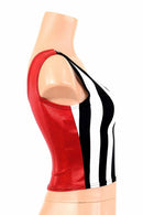 Two Tone Reversible Tank Crop Top - Coquetry Clothing