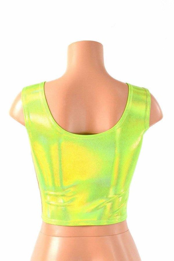 Two Tone Reversible Tank Crop Top - 3