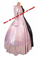 Two Tone Split Circle Cut Gown - Coquetry Clothing