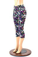 Unicorn and Rainbows High Waist Capri Leggings - Coquetry Clothing