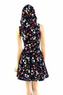 Unicorn and Rainbows Hoodie Skater Dress - Coquetry Clothing
