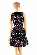 Unicorn and Rainbows Hoodie Skater Dress - Coquetry Clothing