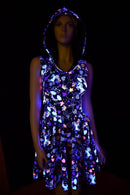 Unicorn and Rainbows Hoodie Skater Dress - Coquetry Clothing