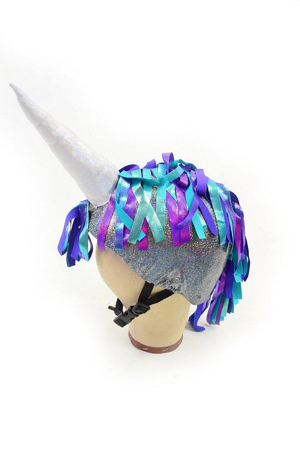 Unicorn Roller Skate and Helmet Cover Set with Tail Sash - 6
