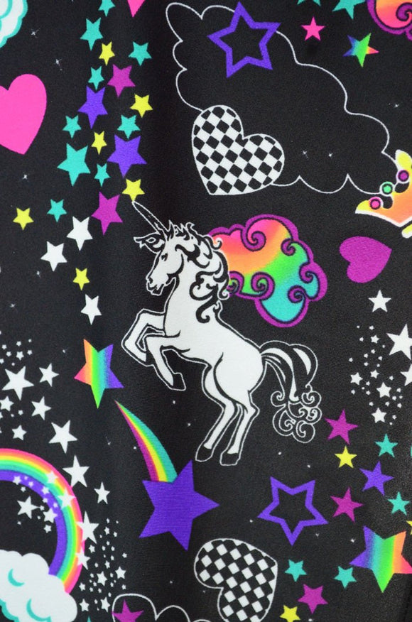 Unicorns and Rainbows Bodycon Dress - Coquetry Clothing