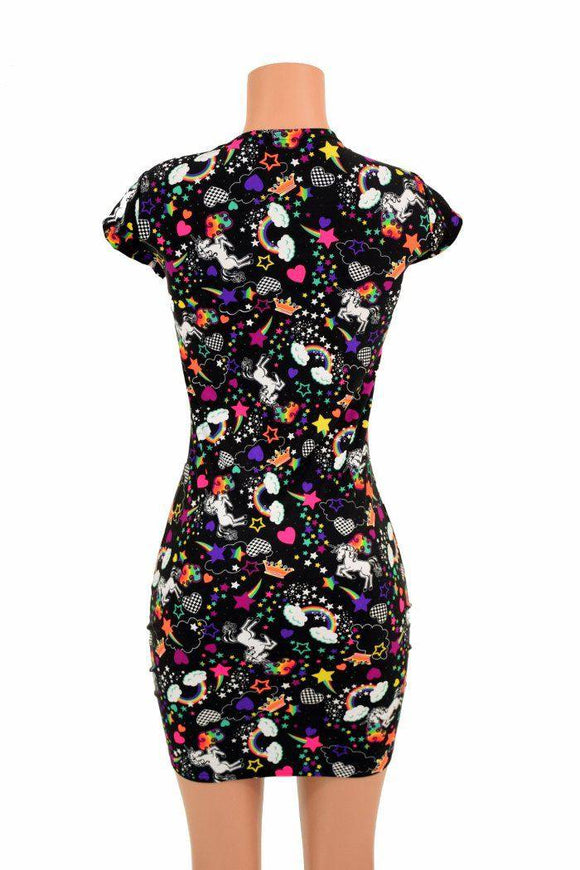 Unicorns and Rainbows Bodycon Dress - Coquetry Clothing