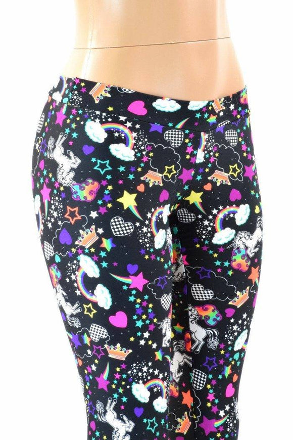 Unicorns and Rainbows Midrise Leggings - Coquetry Clothing