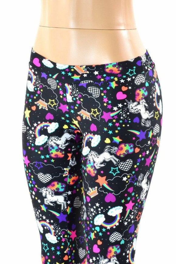 Unicorns and Rainbows Midrise Leggings - Coquetry Clothing