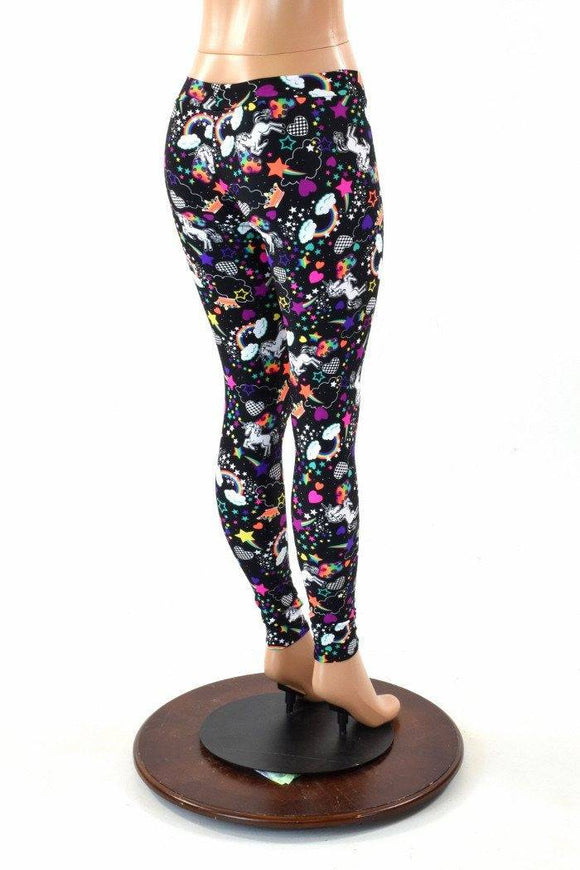 Unicorns and Rainbows Midrise Leggings - Coquetry Clothing
