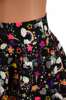 Unicorns and Rainbows Mini Rave Skirt - Coquetry Clothing