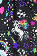 Unicorns and Rainbows Mini Rave Skirt - Coquetry Clothing