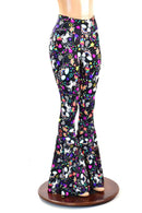 Unicorns & Rainbows High Waist Bell Bottom Flares - Coquetry Clothing
