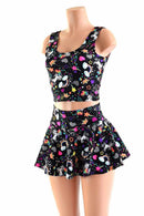 Unicorns & Rainbows Rave Skirt Set - Coquetry Clothing