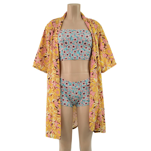 Unisex Open Front Nomad Shirt (Shirt Only) - Coquetry Clothing